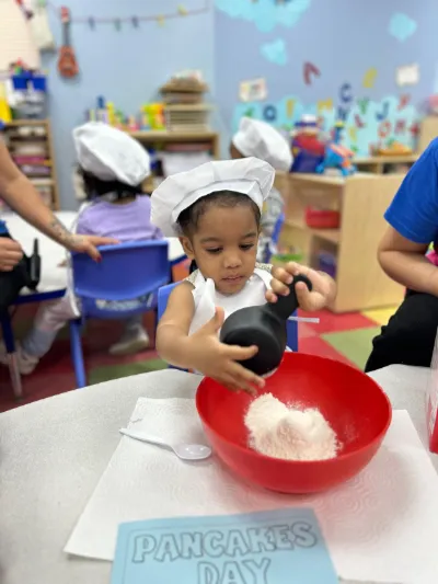 Child at Little Heaven Daycare